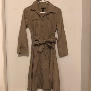 banana republic trench coat dress